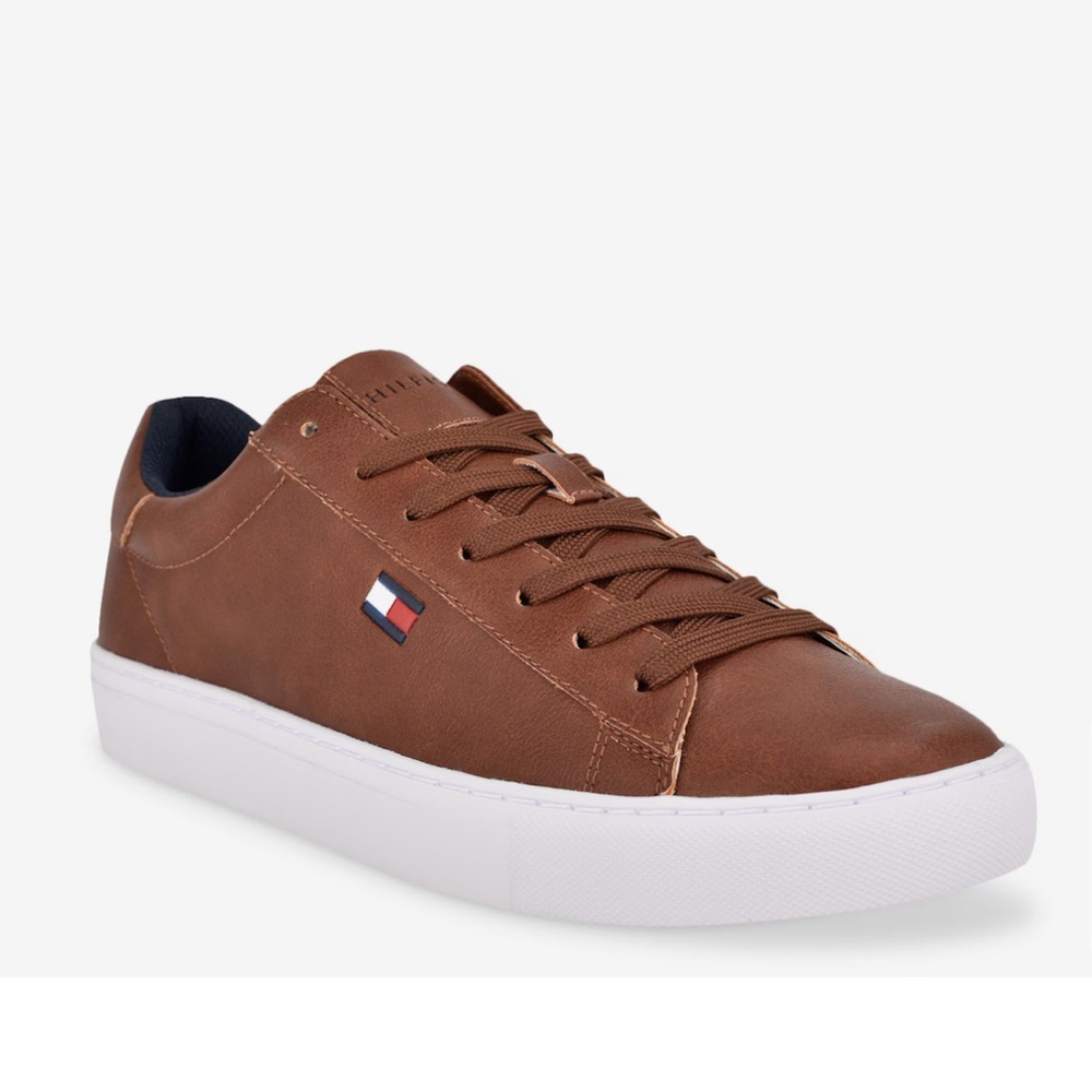 Tommy Hilfiger Men's Brown Brecon Sneaker Shoes Size 8.5